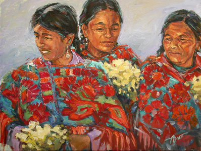 Three Flowers (Masawa Women)