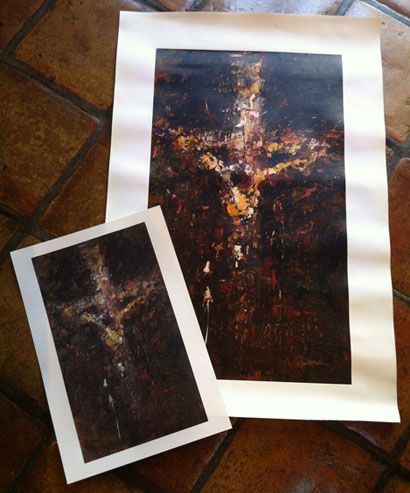 Prints of painting 'View from Above'