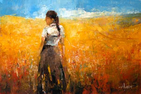 Girl in Gold