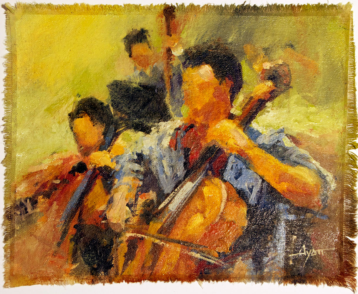 String Trio 1 by Hyatt Moore - Painter